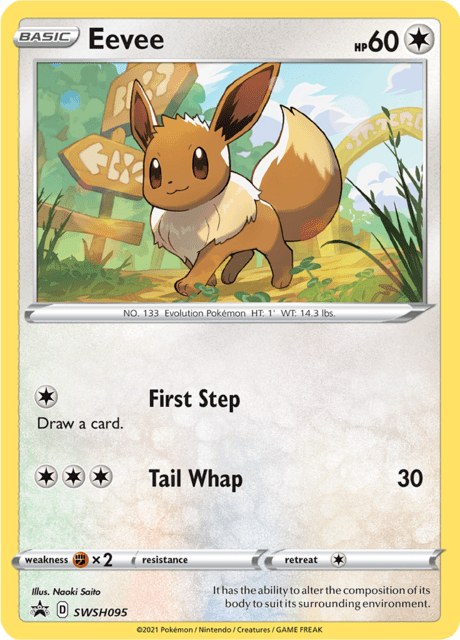 Eevee Sword Shield Promos