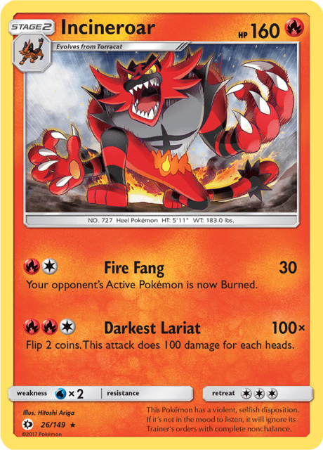 Incineroar Sun&Moon