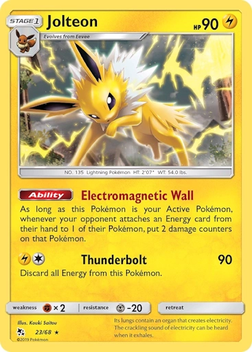 Jolteon Hidden Fates