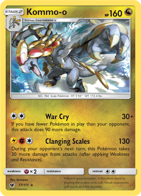 Kommo-O Crimson Invasion