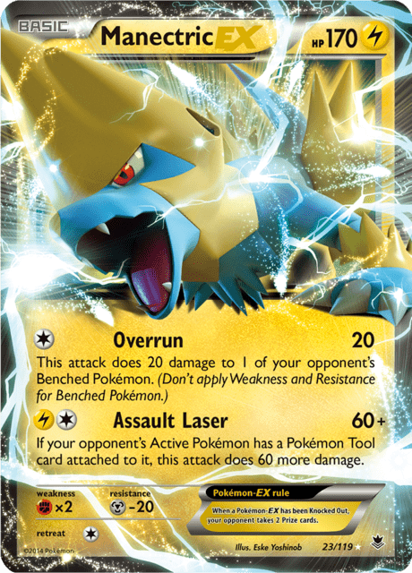 Manectric ex Phantom Forces