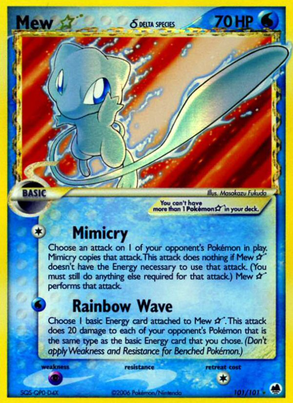Mew Star Delta Species
