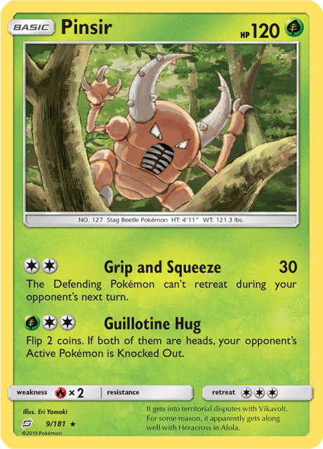 Pinsir Team Up
