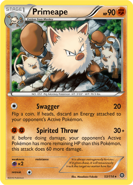 Primeape Steam Siege