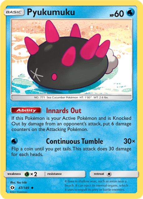 Pyukumuku Sun & Moon