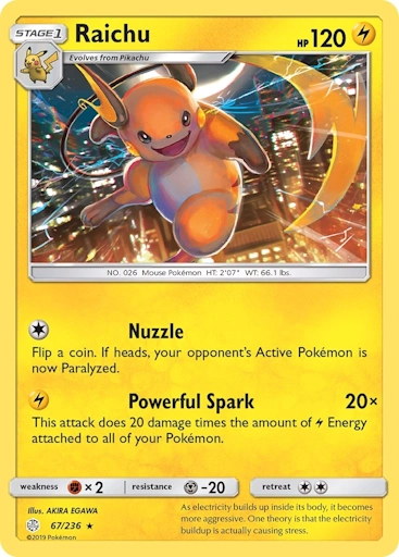 Raichu Cosmic Eclipse