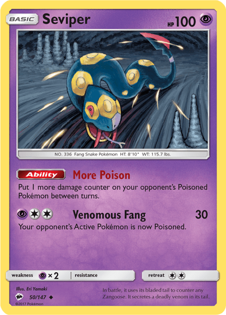 Seviper Burning Shadows