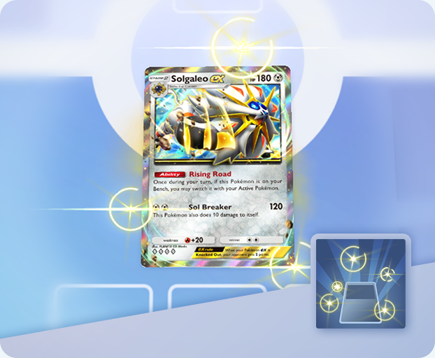 Solgaleo ex Sunshine Sparkles Flair