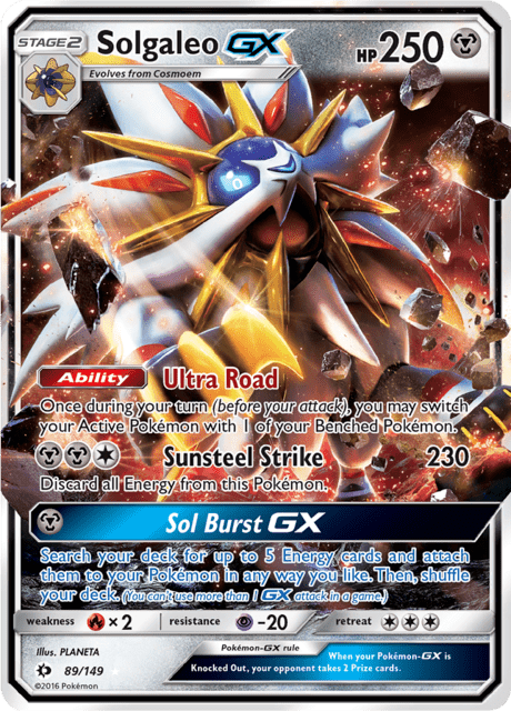 Solgaleo GX Sun&Moon