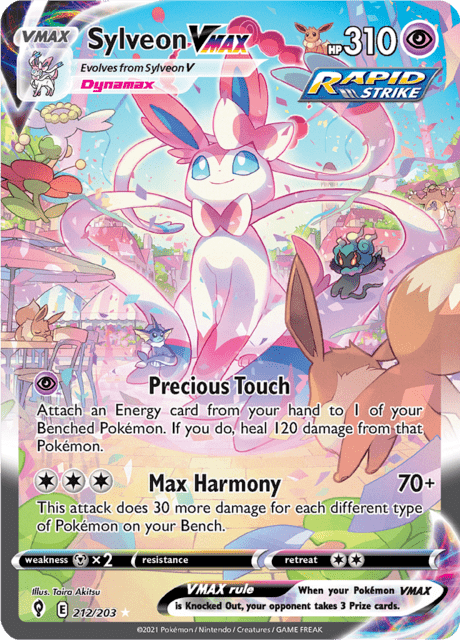 Sylveon VMax Evolving Skies