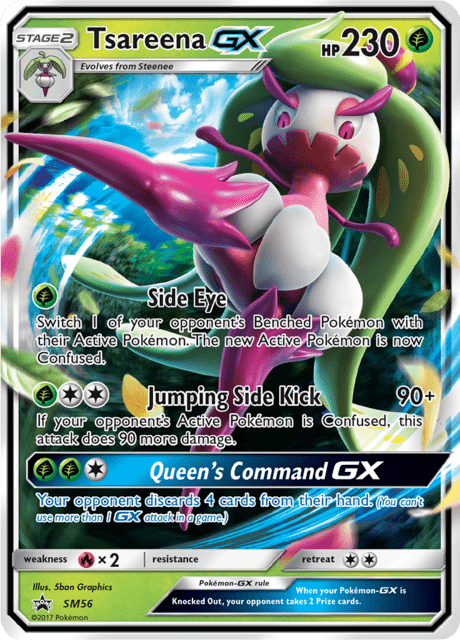 Tsareena GX Sun Moon Promos