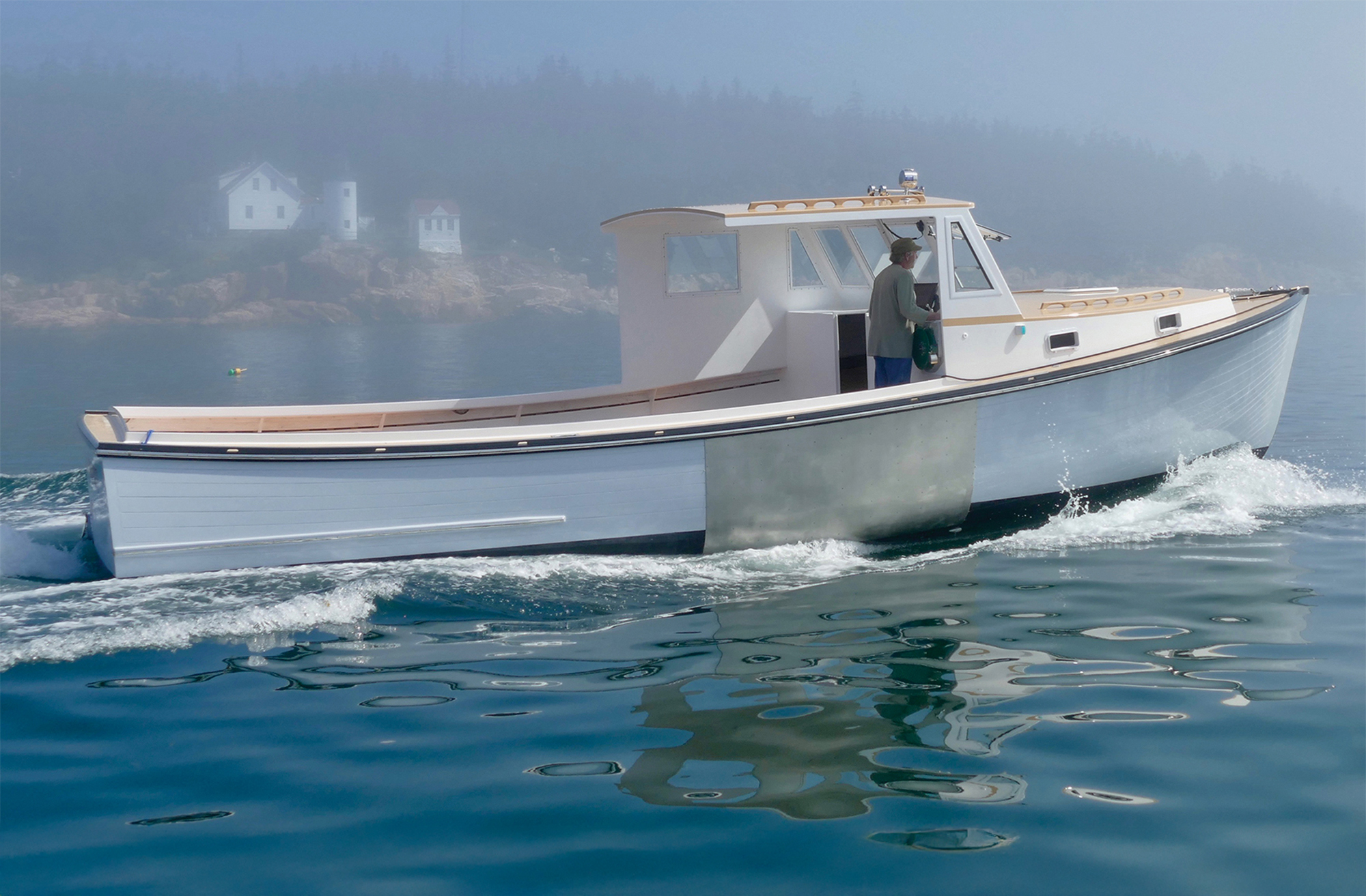 feat2-stanley_running_2 Lobster boat
