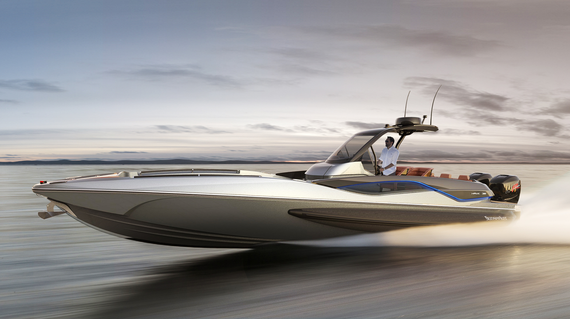 prm-Grey Hawk 38 on Lake
