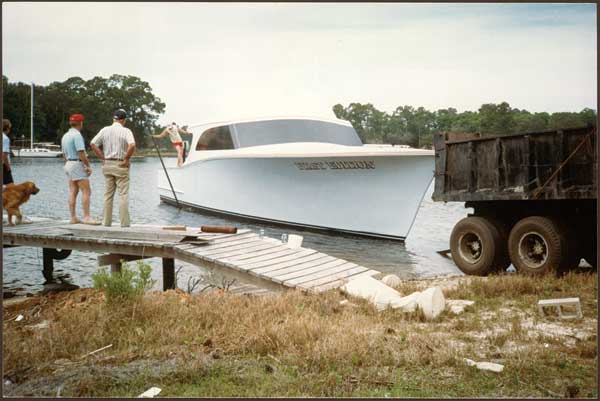 renaissance-men-g1.jpg promo image Years ago Miller Marine launched its yachts with a dumptruck.