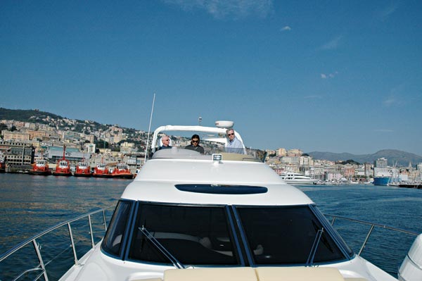 Office Ours departs Genoa.