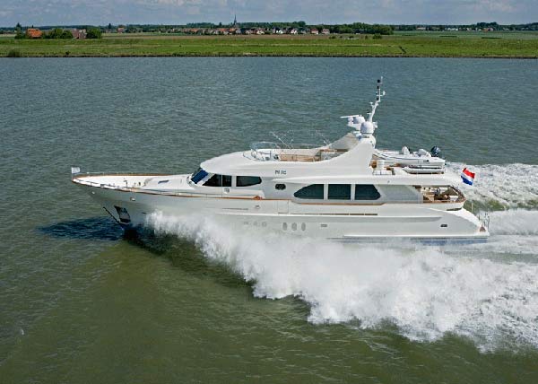 Sea trials in Holland were closely followed by delivery.