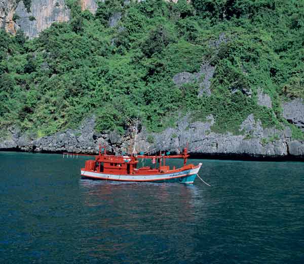 Thailand is definitely a Third World country where most people earn their livings humbly, perhaps on fishing boats or by selling handmade crafts.