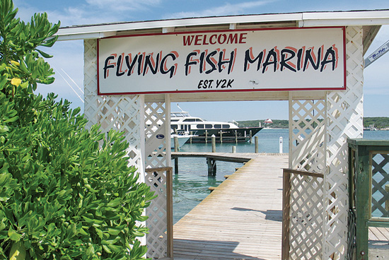 patience-in-paradise-g1.jpg promo image There’s fuel and food at the Flying Fish Marina on the west side of Long Island.