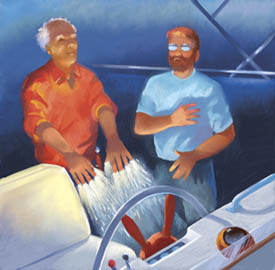 Illustration by Gill Adams