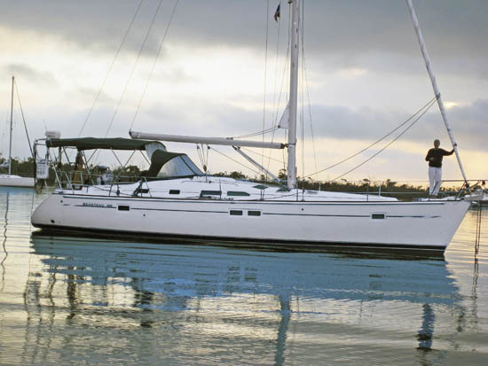 Jade, the Beneteau.