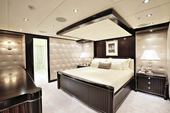 carpe_diem-3_550w.jpg promo image Photo by Jim RaycroftIn the master suite featuring sateen-upholstered walls