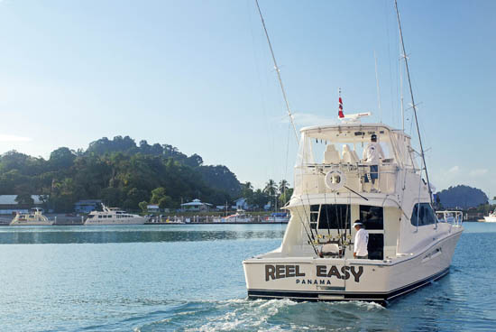 Photos by Kanutto FuentesReel Easy leaves the confines of Marina Pez Vela.
