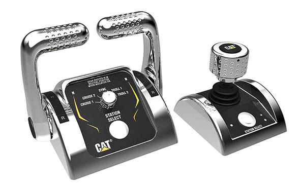 Caterpillar Marine Power Systems oystick and Pod Maneuvering Systems