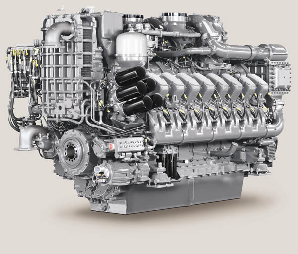 MTU Model 4000 diesel engine