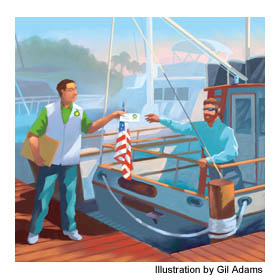 Illustration by Gil Adams