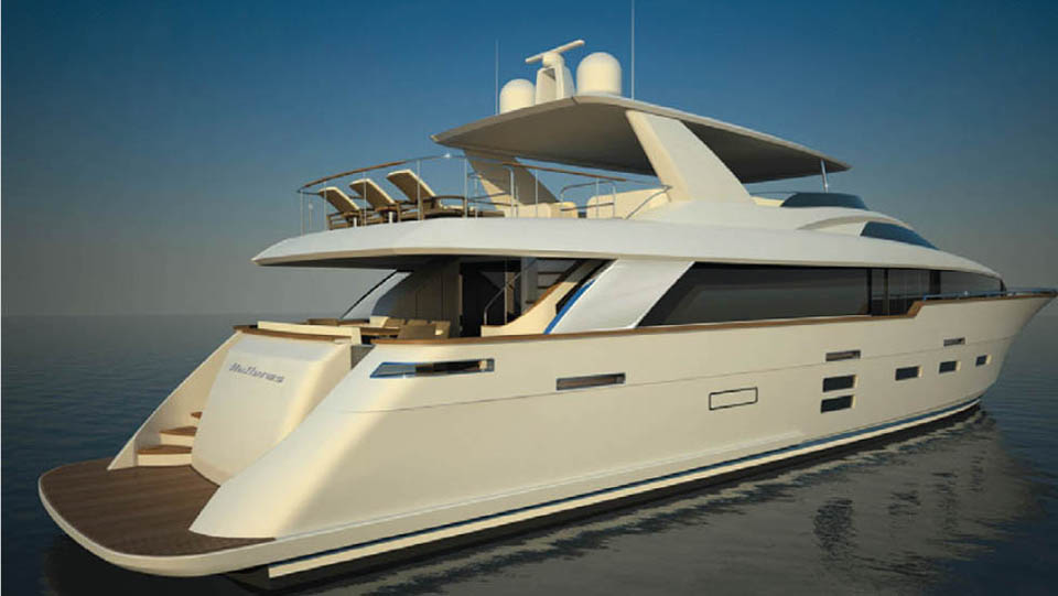 Hatteras 100 Raised Pilothouse - Aft