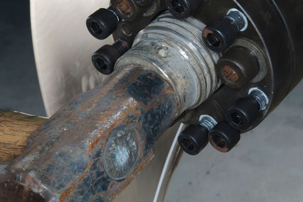 the prop and shaft