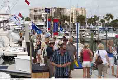 The Suncoast Boat Show in Sarasota