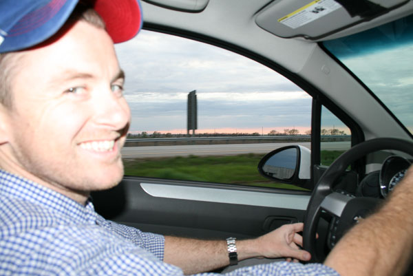 Kevin Koenig, photo by Capt. Bill Pike