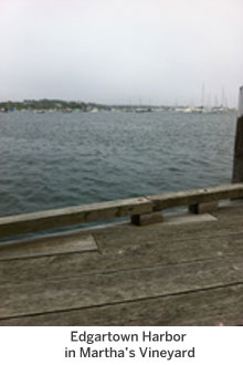 Edgartown Harbor in Martha's Vineyard