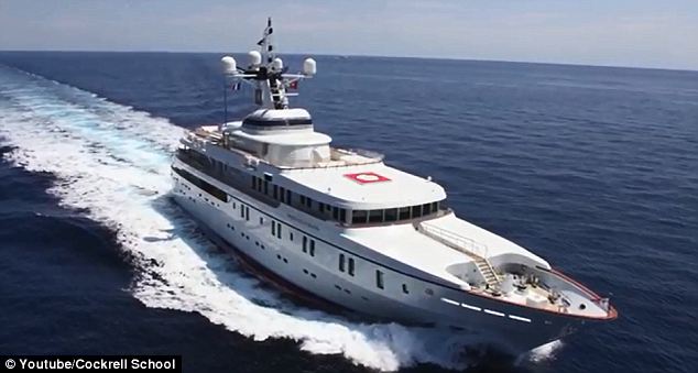 The White Rose of Drachs, a 65-meter megayacht