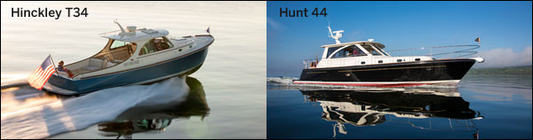 Hinckley T34 and Hunt 44 Hinckley T34 and Hunt 44