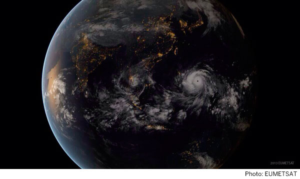 Photo from EUMETSAT Photo from EUMETSAT