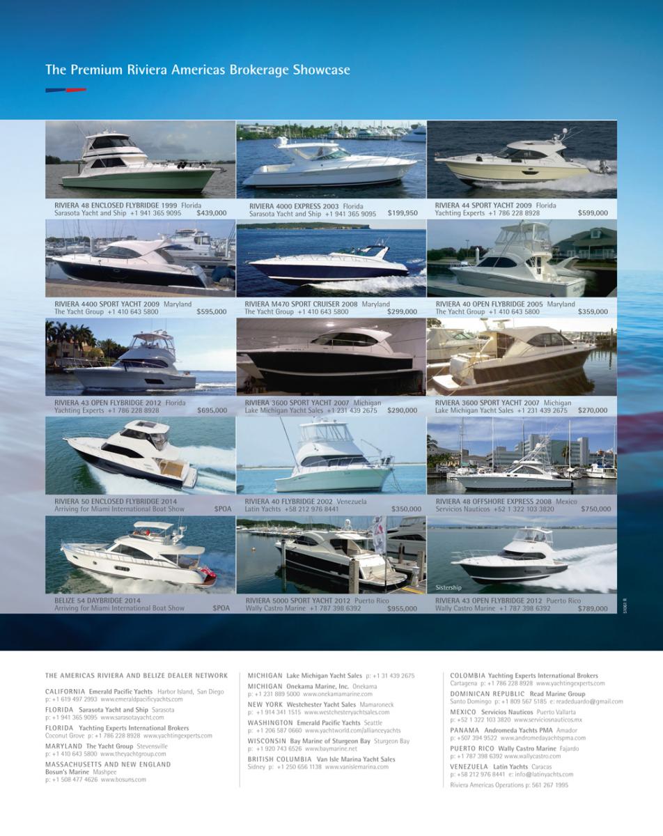 Riviera Americas Brokerage Showcase