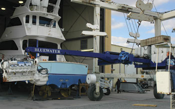 Bluewater Yacht Yard, in Hampton, Virginia
