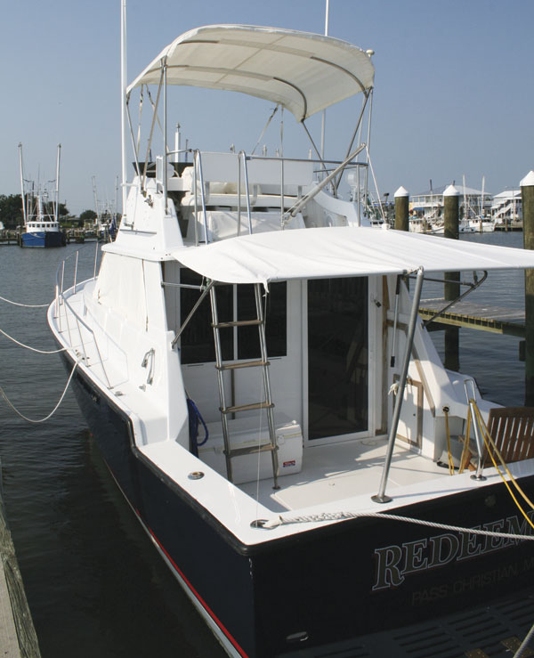 cockpit awning