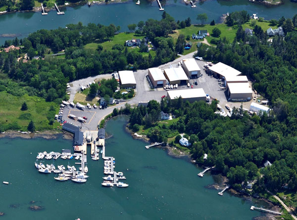 Boothbay Region Boatyard in Southport, Maine