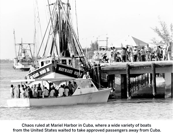 Mariel Harbor in Cuba