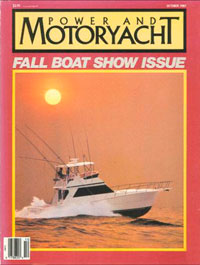Power & Motoryacht October 1987 cover