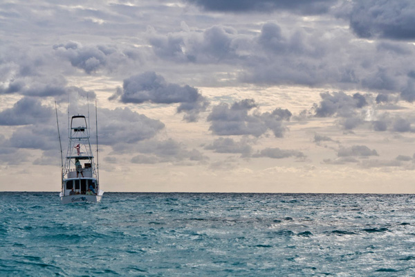 Fishing boat in Islamorada