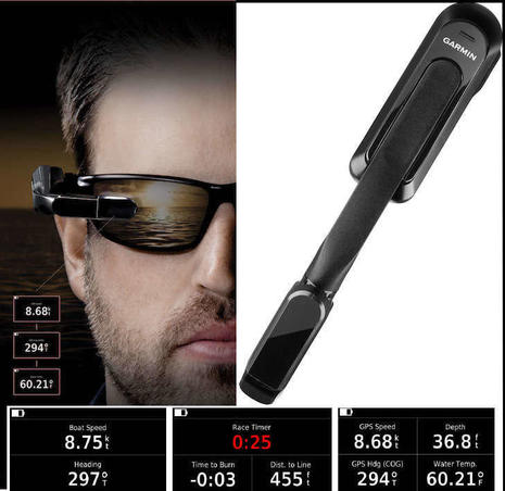 Garmin Nautix and hands-free in-view display Garmin Nautix and hands-free in-view display