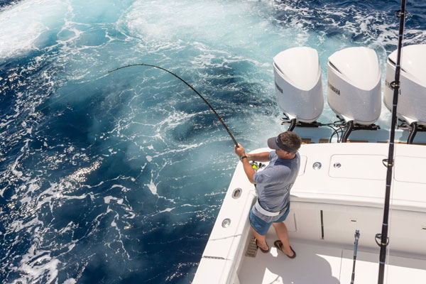 Fishing on a Regulator 40