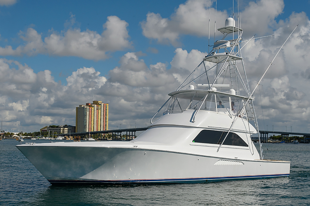 Viking 61 Convertible - Photography by Charlie Clark-click to enlarge