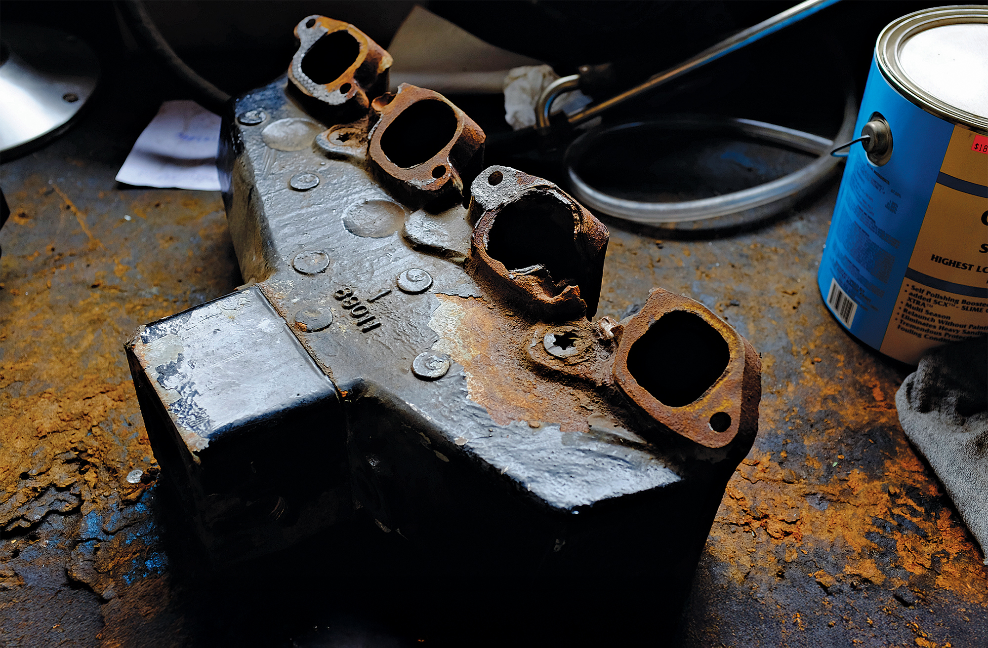 Rusty manifold