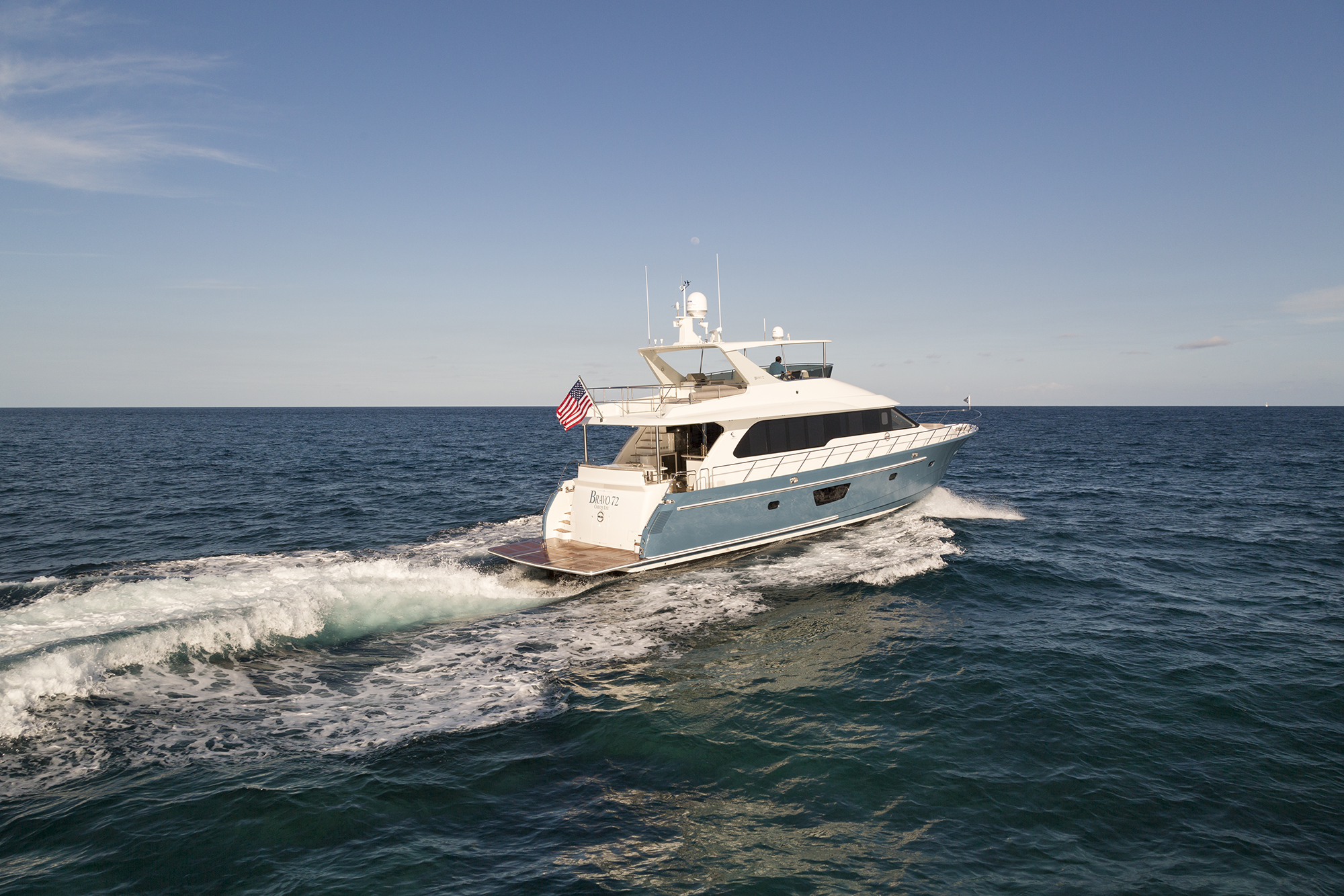 Cheoy Lee Bravo 72 Aerial 8958 ©Jim Raycroft