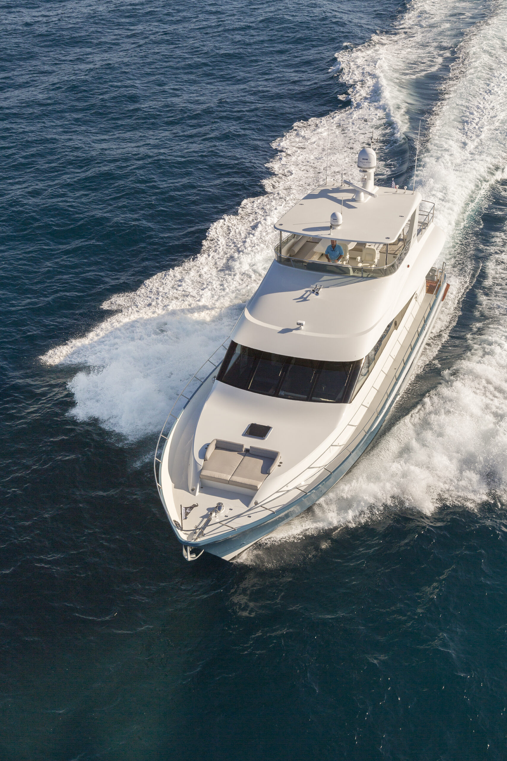 Cheoy Lee Bravo 72 Aerial 8839 ©Jim Raycroft